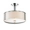 Cwi Lighting Lucie 4 Light Drum Shade Chandelier With Chrome Finish 5571P17C-R - alternate 1